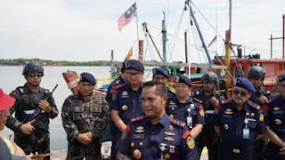 KKP tangkap dua kapal asing berbendera Malaysia di perairan