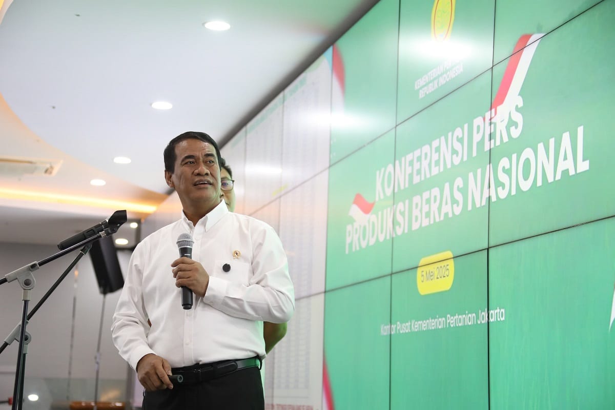 Mentan Ungkap Ketahanan Pangan Indonesia Mencatat Tonggak Sejarah Baru.