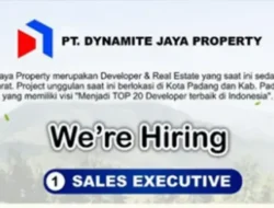 PT Dynamite Jaya Property Butuh Tenaga Penjualan Andal, Cek Syaratnya!