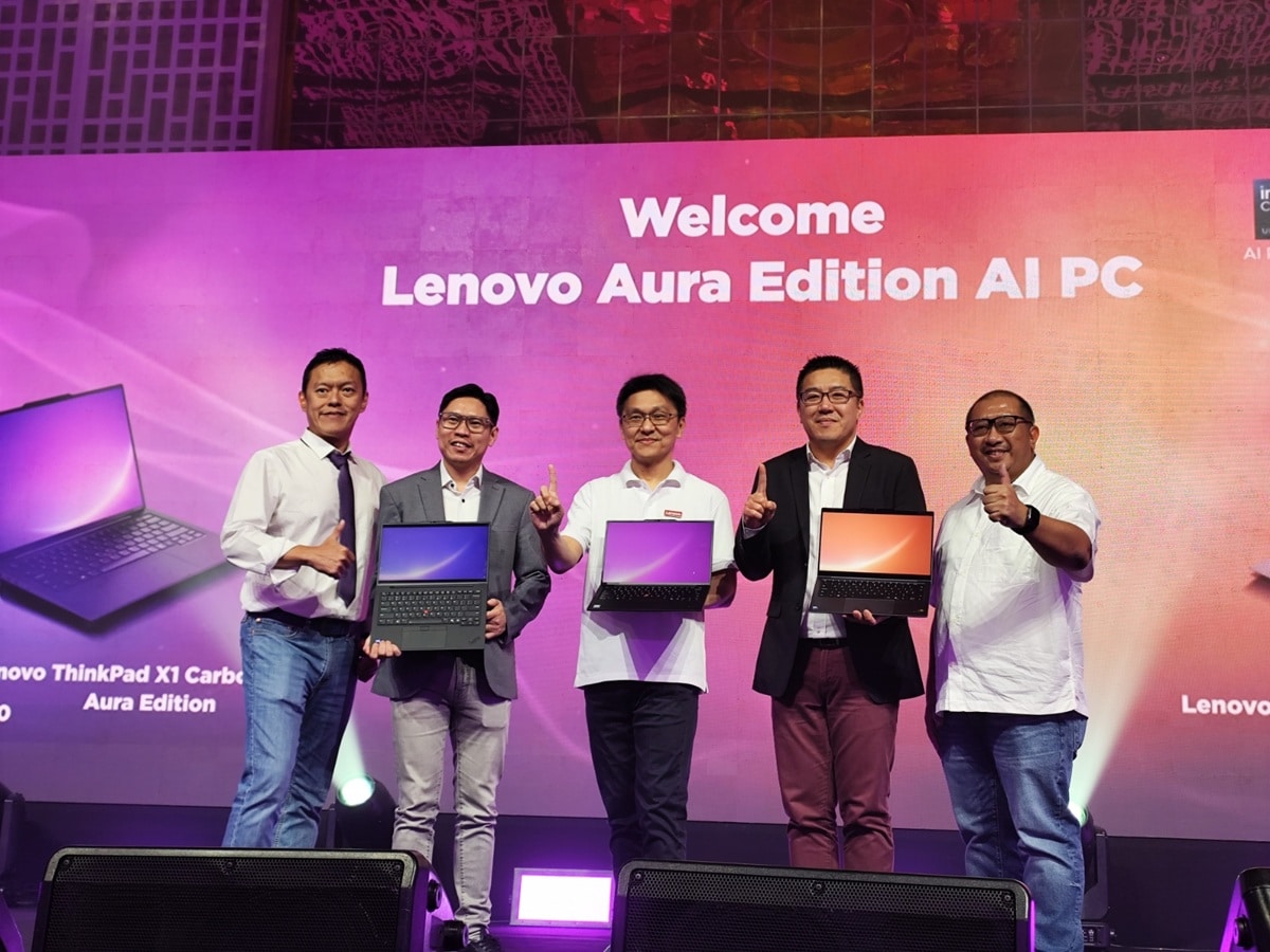 Lenovo meluncurkan jajaran laptop PC Copilot + ThinkPad Aura Edition di Indonesia.