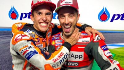 Marc Marquez dan Andrea Dovizioso.
