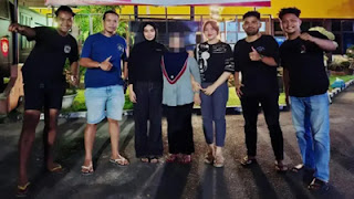 Wanita muda diamankan Tim Satreskrim Polresta Padang