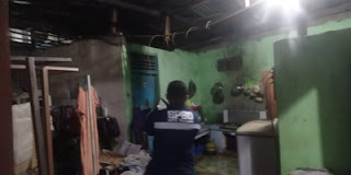 Angin Puting Beliung Rusak Atap Rumah