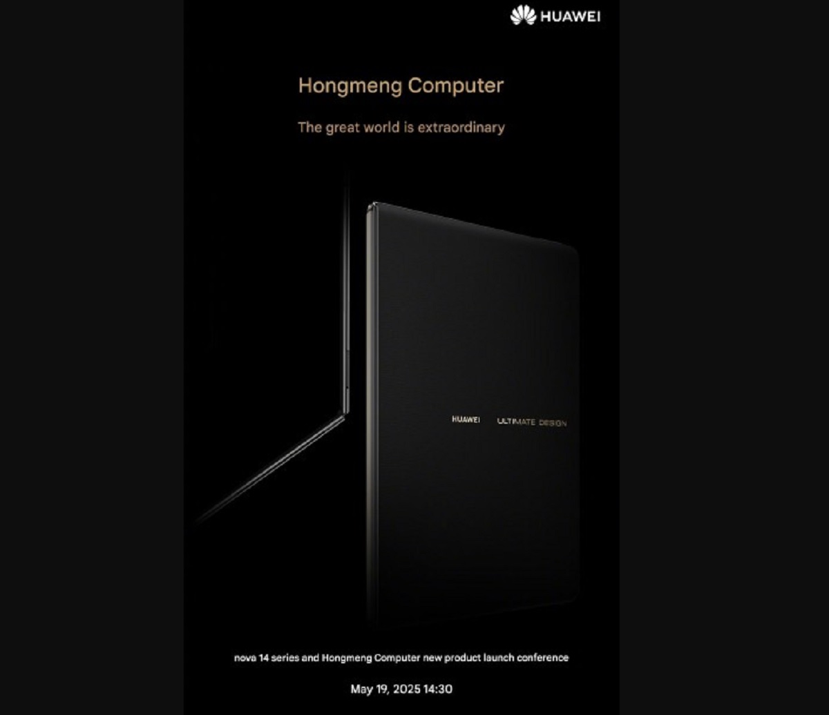 Huawei akan meluncurkan Matebook Fold Ultimate Design pada 19 Mei.