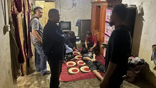 Penangkapan pelaku narkoba di Solok Selatan.