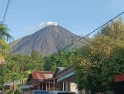 Gunung Karangetang Waspada, Terjadi Gempa Vulkanik dan Tektonik