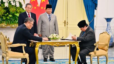 Prabowo dan PM China Resmikan MoU Ekonomi, RI Fokus Produksi dan Investasi