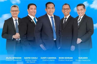 Jajaran Direksi Bank Nagari.