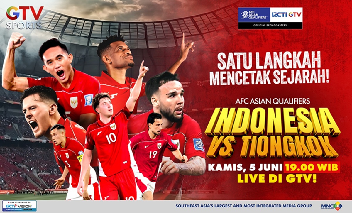 Timnas Indonesia vs Timnas China.