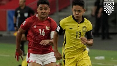 Timnas Indonesia vs Timnas Malaysia.