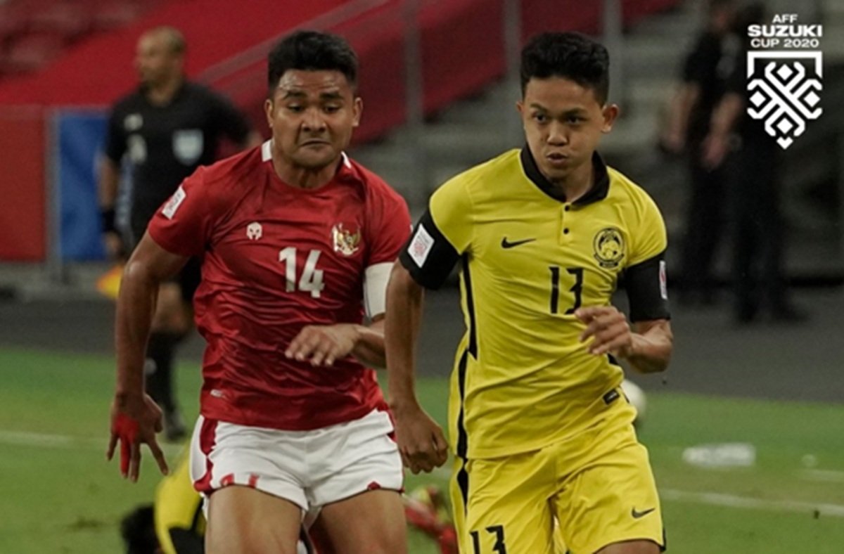 Timnas Indonesia vs Timnas Malaysia.