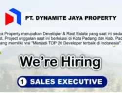 Karier di Dunia Properti, Gabung Jadi Sales Executive di PT Dynamite Jaya