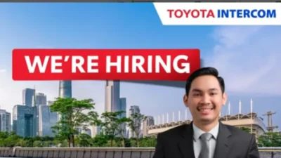Lowongan Kerja Toyota Intercom Padang, Dibuka Posisi Staff Admin STNK & BPKB, Daftar Sebelum 7 Mei 2025!