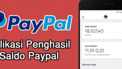 Saldo PayPal Langsung Masuk! Ini Aplikasi Paling Cuan Tahun 2025