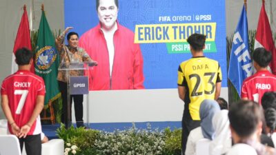 Ketum PSSI, Erick Thohir.