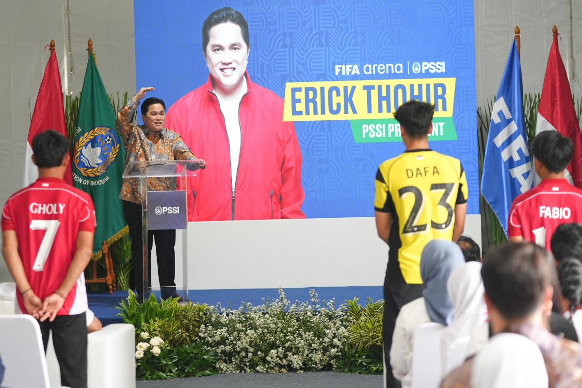 Ketum PSSI, Erick Thohir.