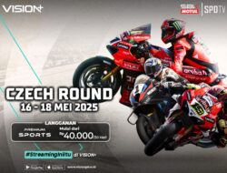 Jadwal WorldSBK Ceko 2025 Resmi Dirilis, Saksikan Langsung Hanya di Vision+