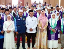 Haruan dan Doa Iringi Keberangkatan CJH Solok