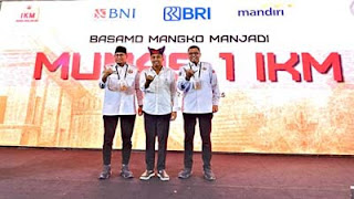 Wagub Vasko didampingi Ketua Umum IKM Andre Rosiade