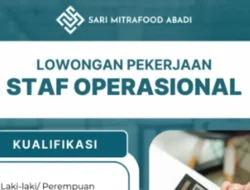 PT Sari Mitrafood Abadi Cari Tenaga Profesional untuk Posisi Operasional