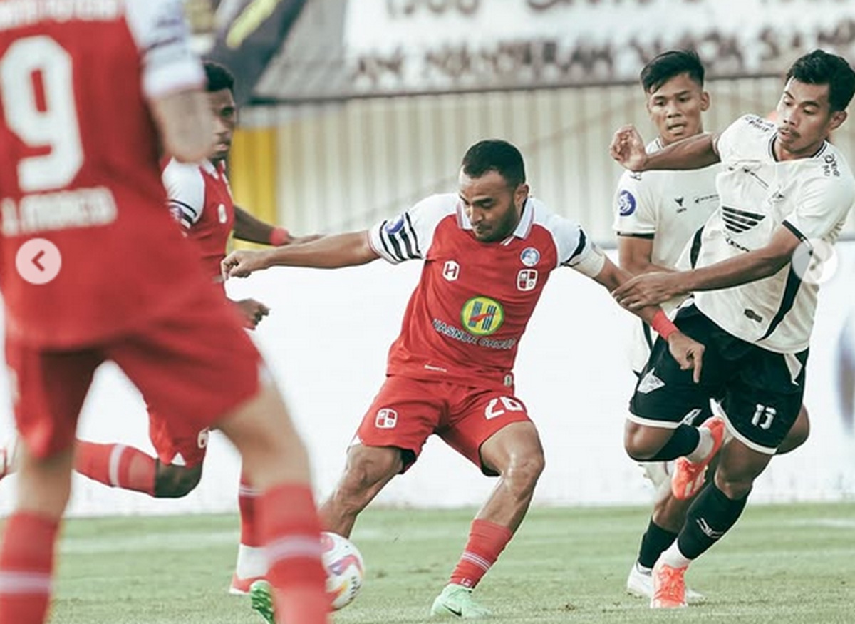 Barito Putera vs PSM Makassar.