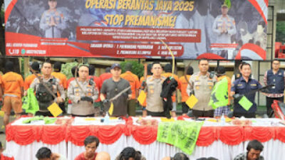 Polres Metro Jakarta Utara menangkap 299 orang pelaku premanisme