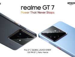 Realme GT 7 Global Bawa Kamera Triple 50MP dan Layar OLED 6,78 Inci