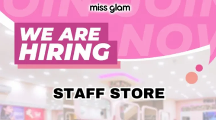 Lowongan Kerja Miss Glam Padang, Dibuka Posisi Staff Store, Lamar Sekarang!