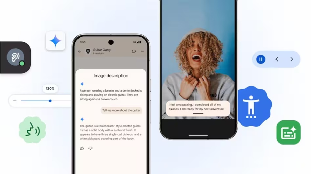 Google memperkenalkan fitur AI dan aksesibilitas baru di Android dan Chrome.