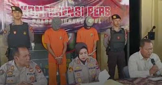 Polisi menangkap dua pencuri alat elektronik tempat karaoke di Gunungkidul.