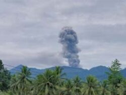 Gunung Dukono Kembali Erupsi, Aktivitas Masih Berlangsung