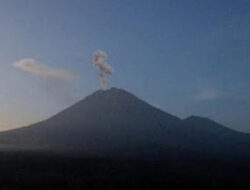 Gunung Semeru Kembali Erupsi, Status Waspada