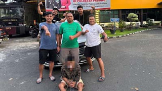 Pelaku pencurian mobil diamankan Satreskrim Polresta Padang.