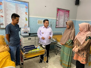 Bupati Agam, H. Benni Warlis, melakukan inspeksi mendadak (sidak)