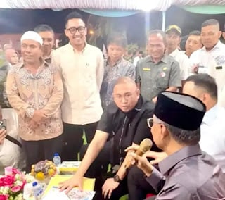 Andre Rosiade dan Rachmad Wijaya saat berdialog dengan Menteri PU Dody Hanggodo.