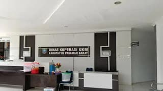 Kantor Kepala Dinas Perdagangan Koperasi dan UKM Pasaman Barat.