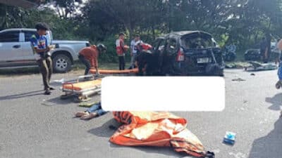 Kecelakaan tragis terjadi di ruas Jalan Trans-Kalimantan
