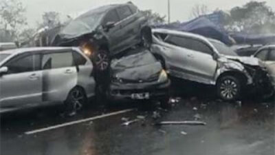 Kecelakaan Libatkan 10 Kendaraan di Cipularang, Ini Temuan KNKT