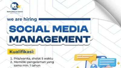 RLA Agency Cari Sosmed Manager, Cek Syaratnya!