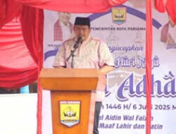 Idul Adha 1446 H, Pemko Pariaman Ajak Tingkatkan Ketakwaan