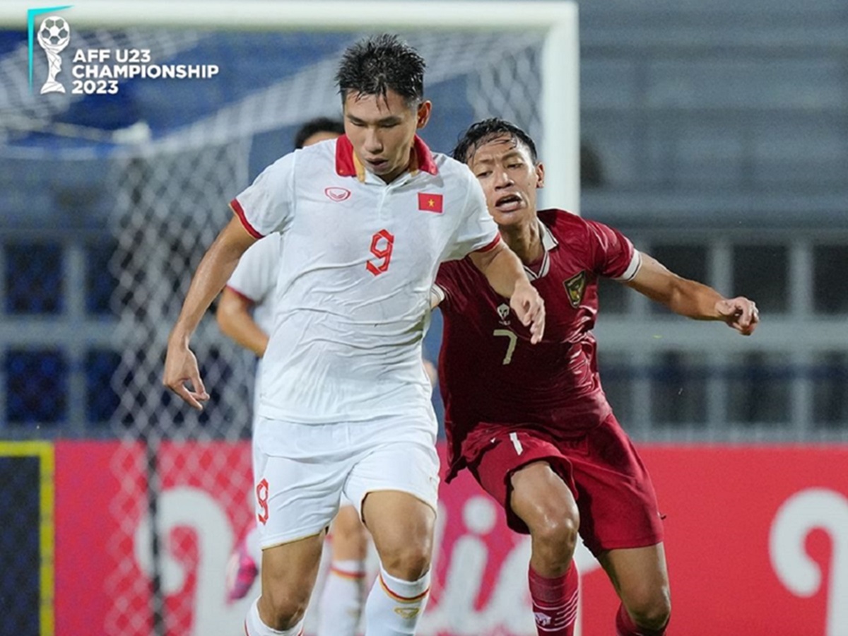 Timnas Indonesia U-23 vs Timnas Vietnam U-23.
