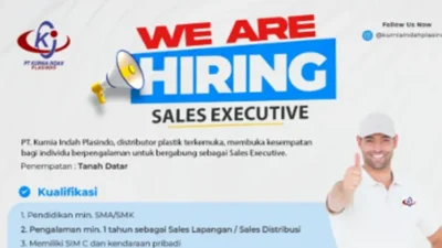 Bergabung Sebagai Sales Executive di Perusahaan Distributor Plastik Terkemuka
