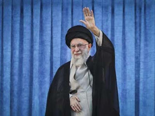 Pemimpin tertinggi Iran Ayatollah Ali Khamenei.