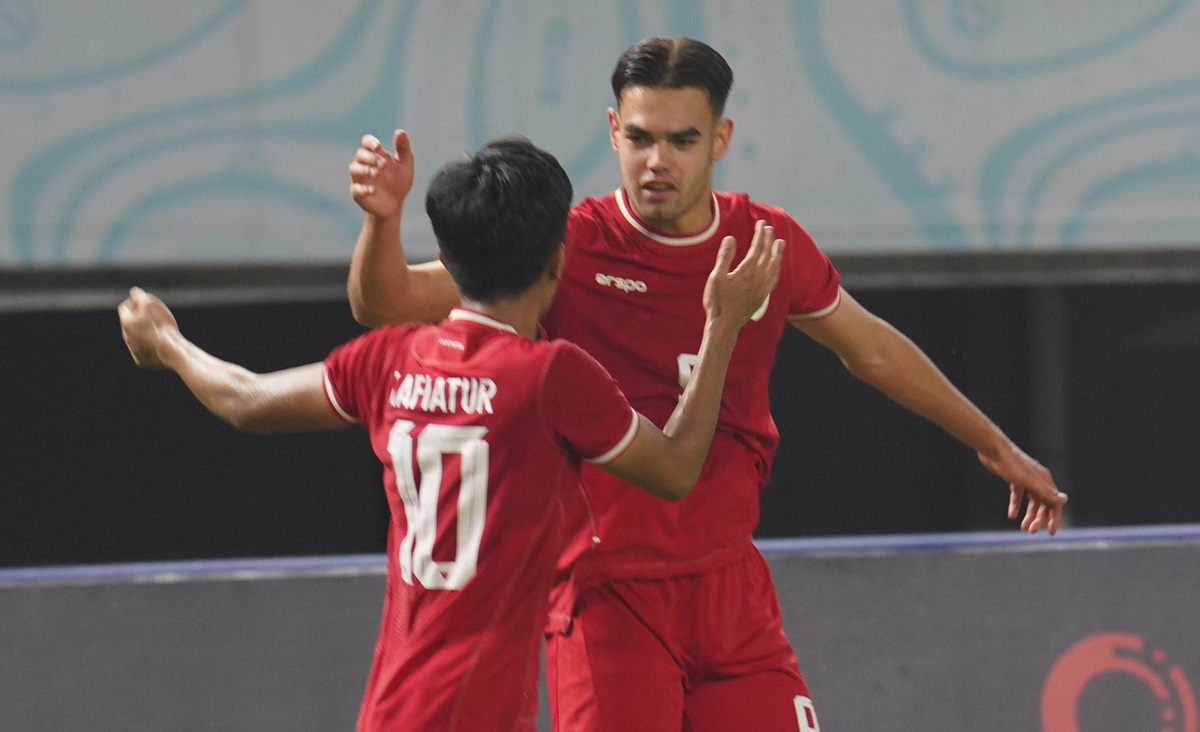 Timnas Indonesia U-23 kala berlaga.