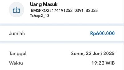 Sudah Masuk Rekening! BSU 2025 Cair Juni-Juli Sekaligus Rp600 Ribu