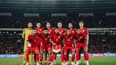 Timnas Indonesia kala berlaga.