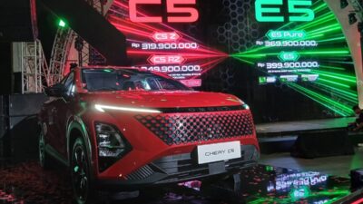 Mobil Baru Chery C5 & E5 Meluncur di RI, Fitur Naik Harga Turun Drastis