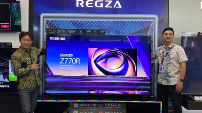 Toshiba luncurkan Televisi Mini LED Z770R Series.