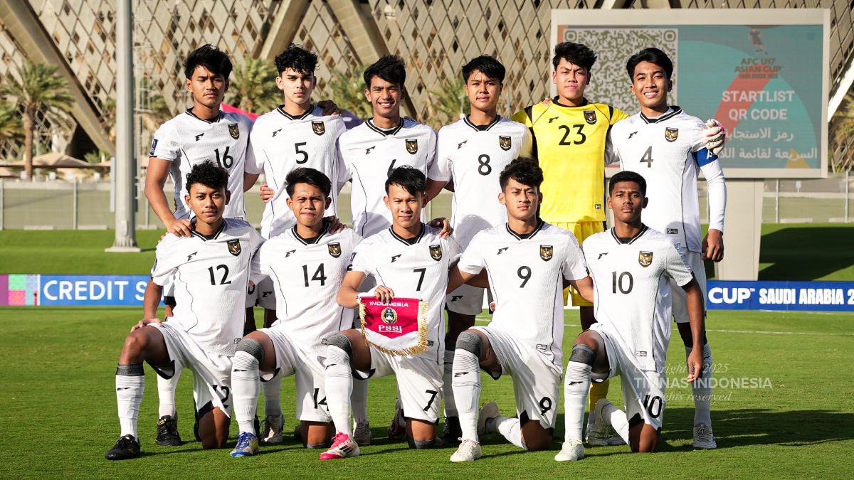 Skuad Timnas Indonesia U-17.