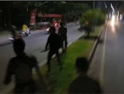 Satpol PP dan Dubalang Amankan Lokasi Tawuran Remaja di Padang